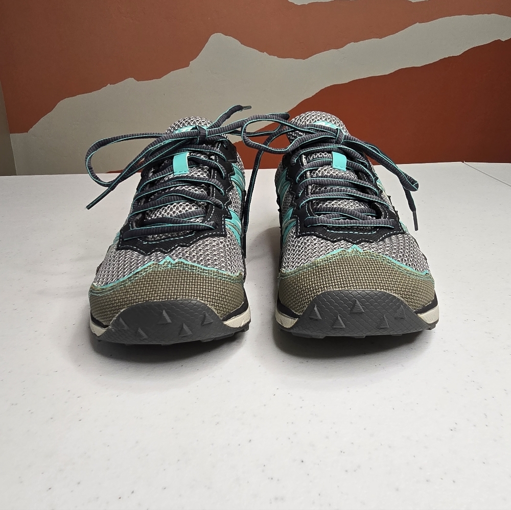 Altra Lone Peak 3.5 Trail Running Shoes Gray Teal Women's 7‎ Activewear - Picture 5 of 9